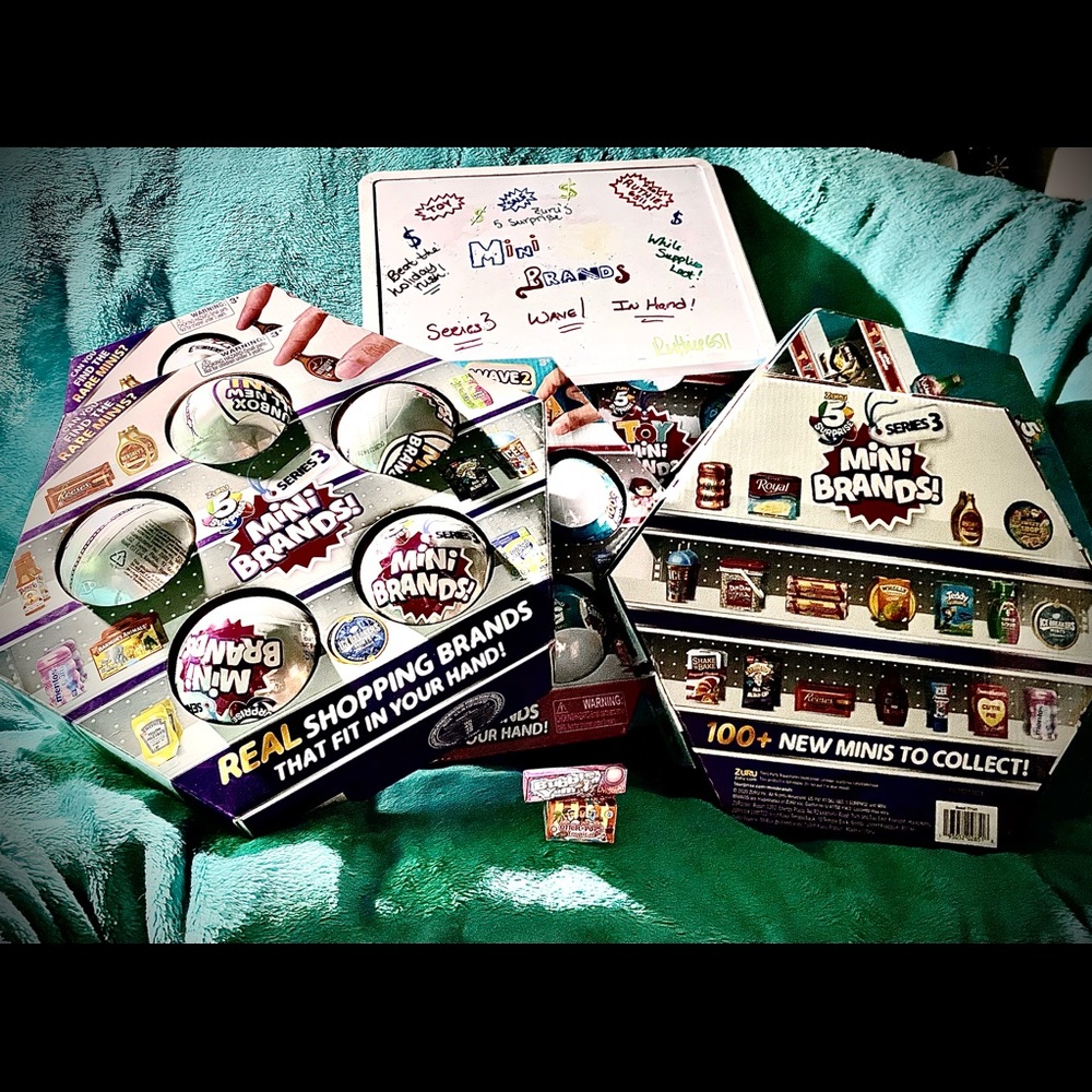 Limited Edition 5 Pack Zuru Mini Brands Series 3